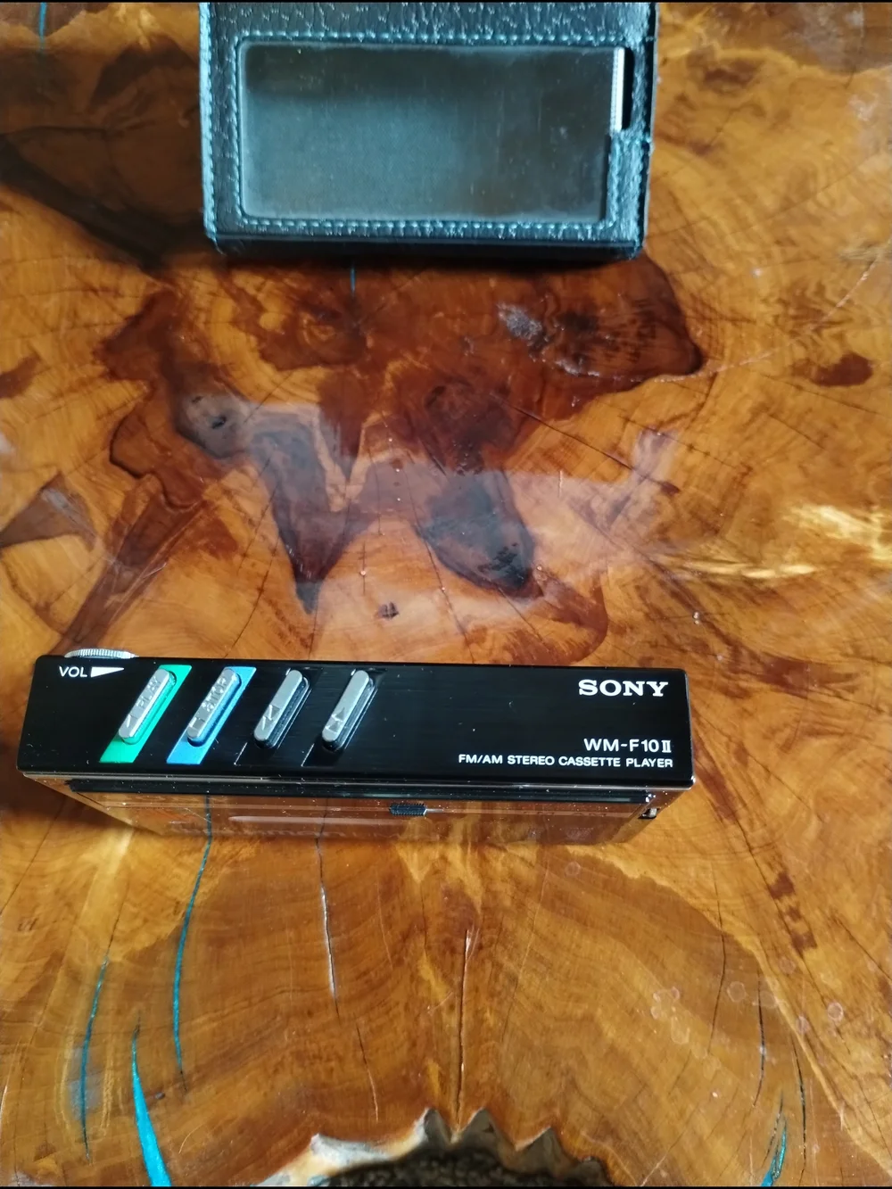 1985 Sony Black Walkman Wm-10ll FM/AM Portable Cassette Player